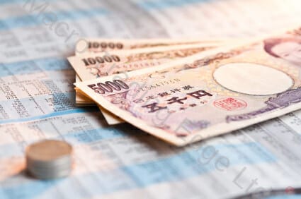 Bank of Japan Yen Notes and Coins