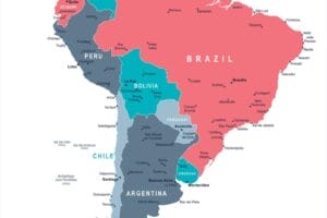 South America Map