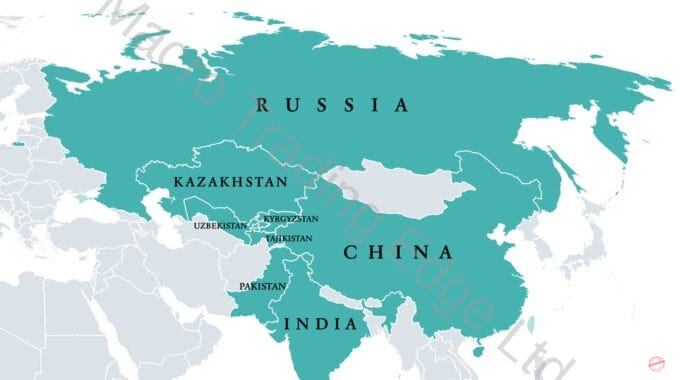 SCO Map of Member States