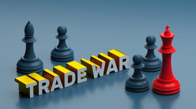 Trade War with Chess Pieces