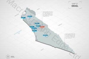 Map of Israel