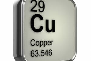 3d Copper Element