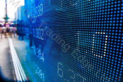 Market Prices Board in Asia