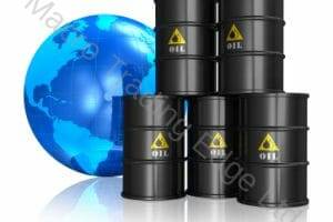 Oil trading concept