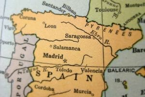 Map Of Portugal And Spain