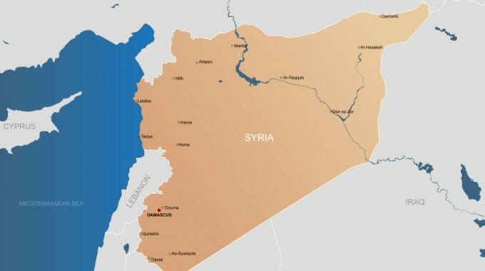 Map Of Syria
