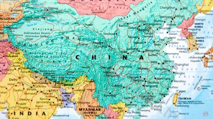 Map of China