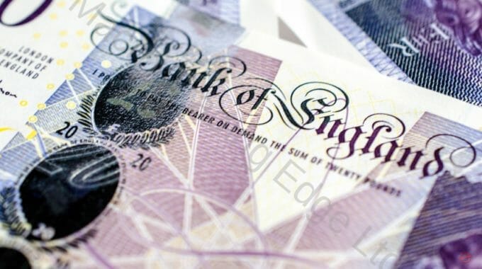 Bank of England Twenty Pound Note